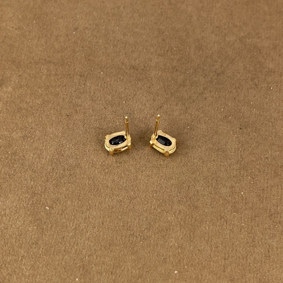 Vintage Dark Blue Sapphires 6x4MM Faceted Oval NOS - Picture 4 of 5